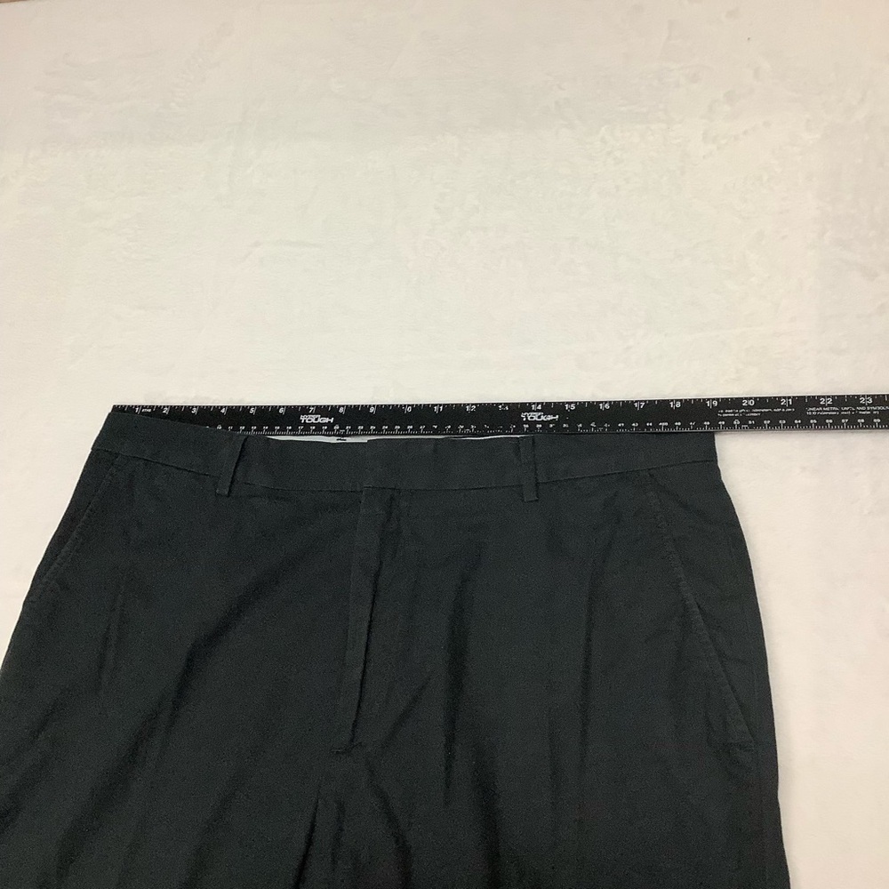 Banana Republic Pleated Slacks Sz 38 / 31 Black - Picture 3 of 8
